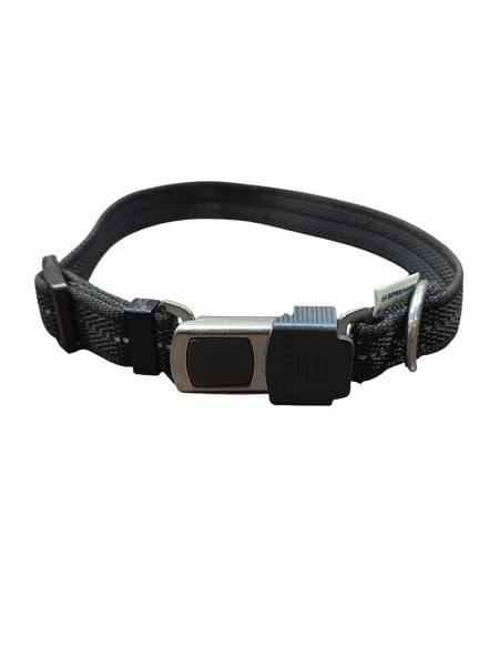 Gummiertes Halsband verstellbar mit Clicklock